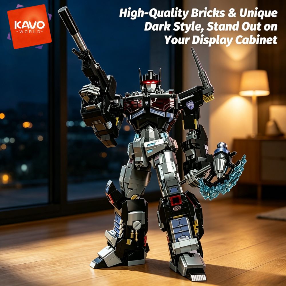 KAVOWORLD 2045pcs Future Mecha - Desk Setup Diy 评论和价格