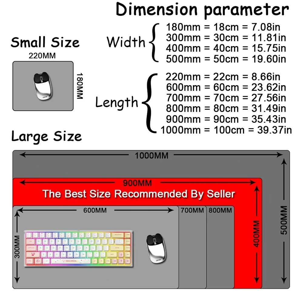 Customized HD Image Print Rubb - Desk Setup Diy 评论和价格