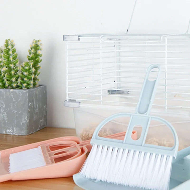 1Set Mini Dustpan Brush Set Ke - Desk Setup Clean 评论和价格