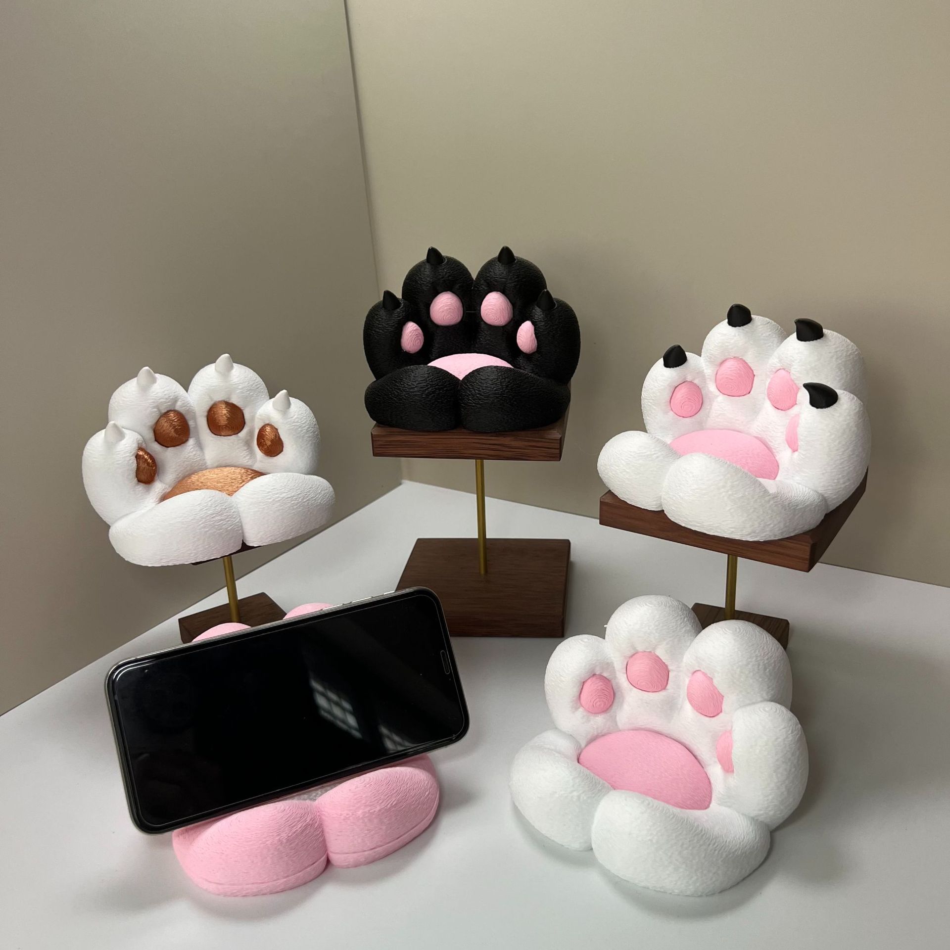 Cute cat paw shaped desk ornam - Desk Setup Decor 评论和价格