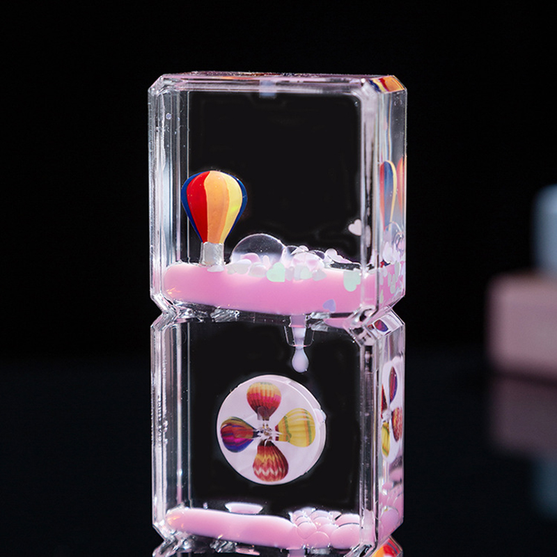 Hot Air Balloon Triple Cube Fl - Desk Setup Decor 评论和价格