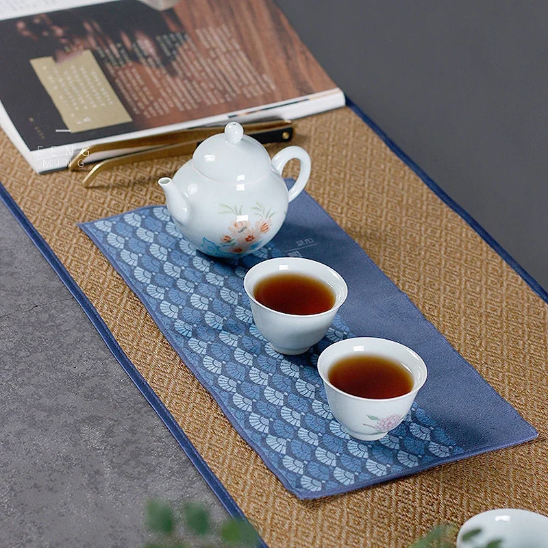 Cotton Tea Towel Strong Absorb - Desk Setup Clean 评论和价格