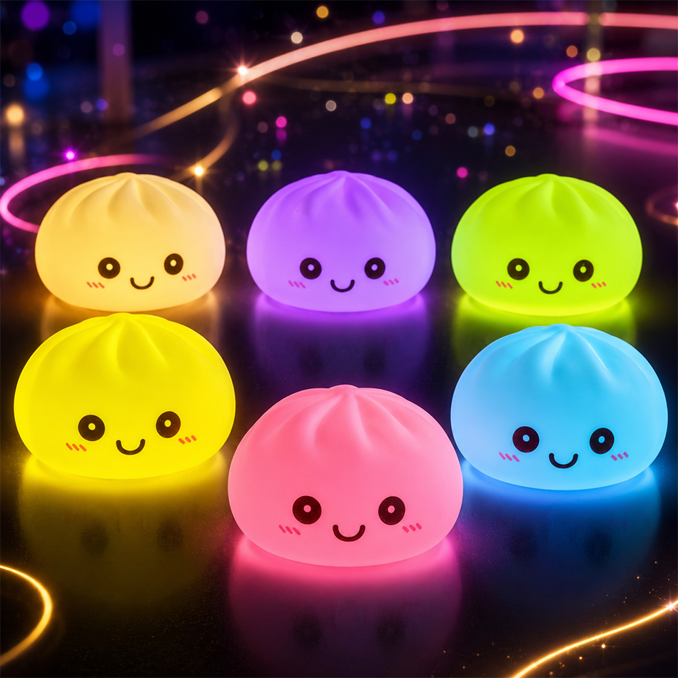 New Dumpling Night Lights Glow - Desk Setup Lighting 评论和价格