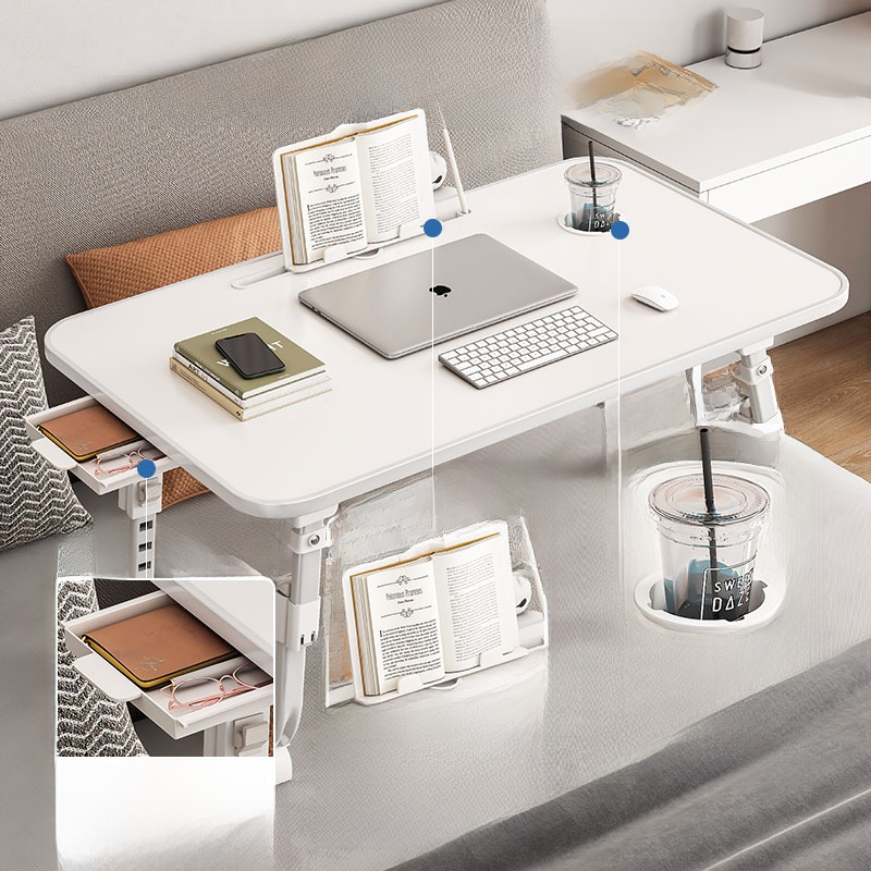 Elevating Bed Desk Top Laptop  - Desk Setup Organizer 评论和价格