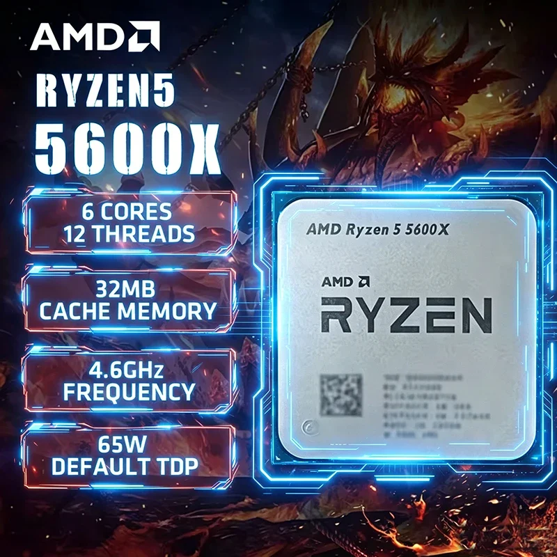 AMD Ryzen 5 5600X AMD R5 5600X - Amd Cpu Ryzen 5 评论和价格