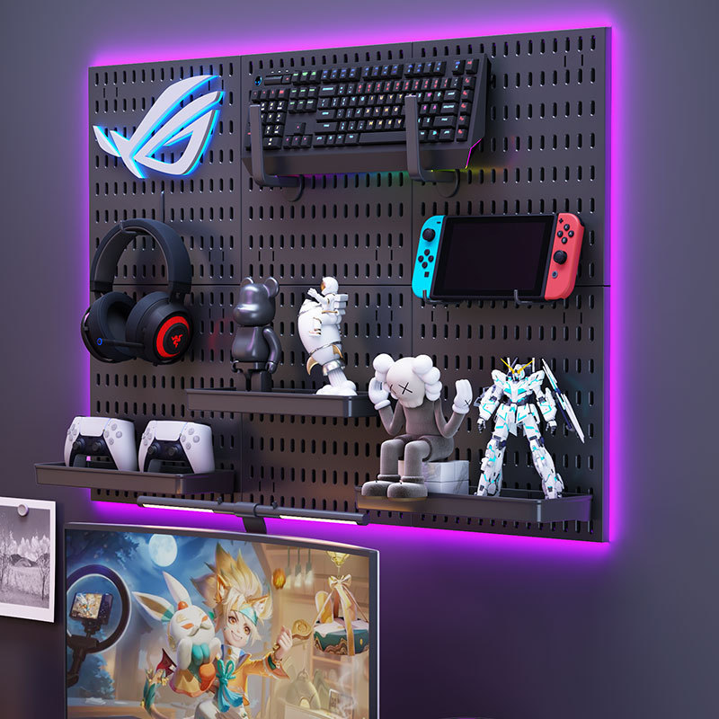 DIY Hole-in-the-Wall Organizer - Desk Setup Diy 评论和价格