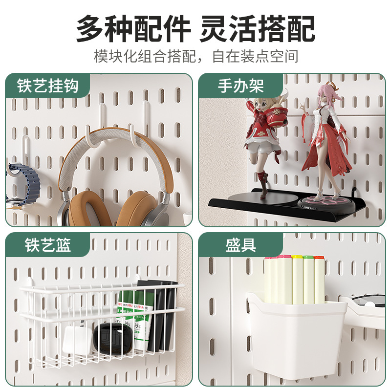 DIY Hole-in-the-Wall Organizer - Desk Setup Diy 评论和价格
