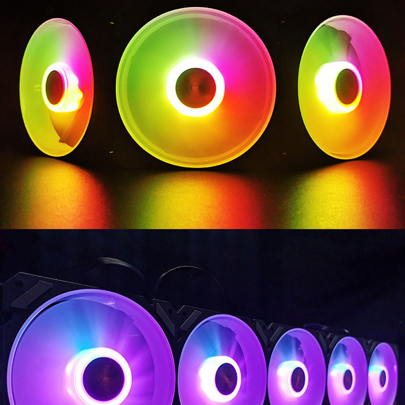 ARGB 120mm Case Fan 5V 3PIN Mo - Desk Setup Lighting 评论和价格