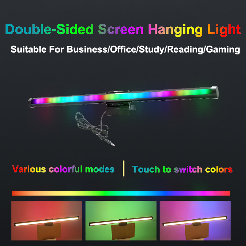 40CM RGB Atmosphere Table Lamp - Desk Setup Lighting 评论和价格