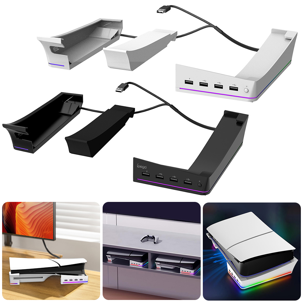 Horizontal Game Console Base S - Desk Setup Hub 评论和价格