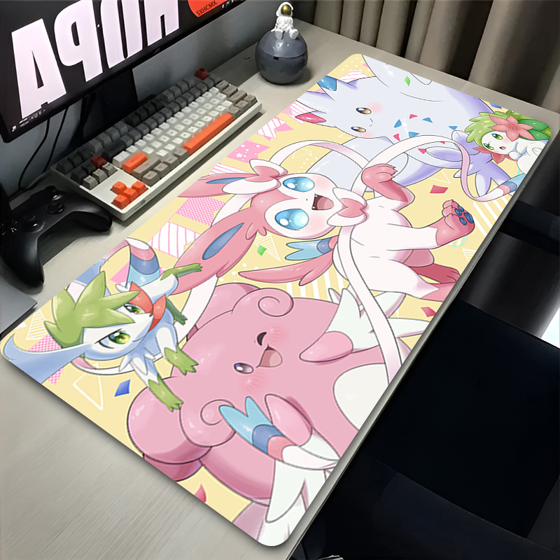 Large Pink Cute Mousepad XXL G - Desk Setup Accessories 评论和价格
