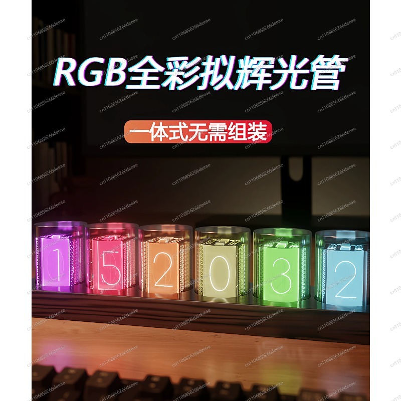 Creative DIY LED Glow Tube Clo - Desk Setup Diy 评论和价格