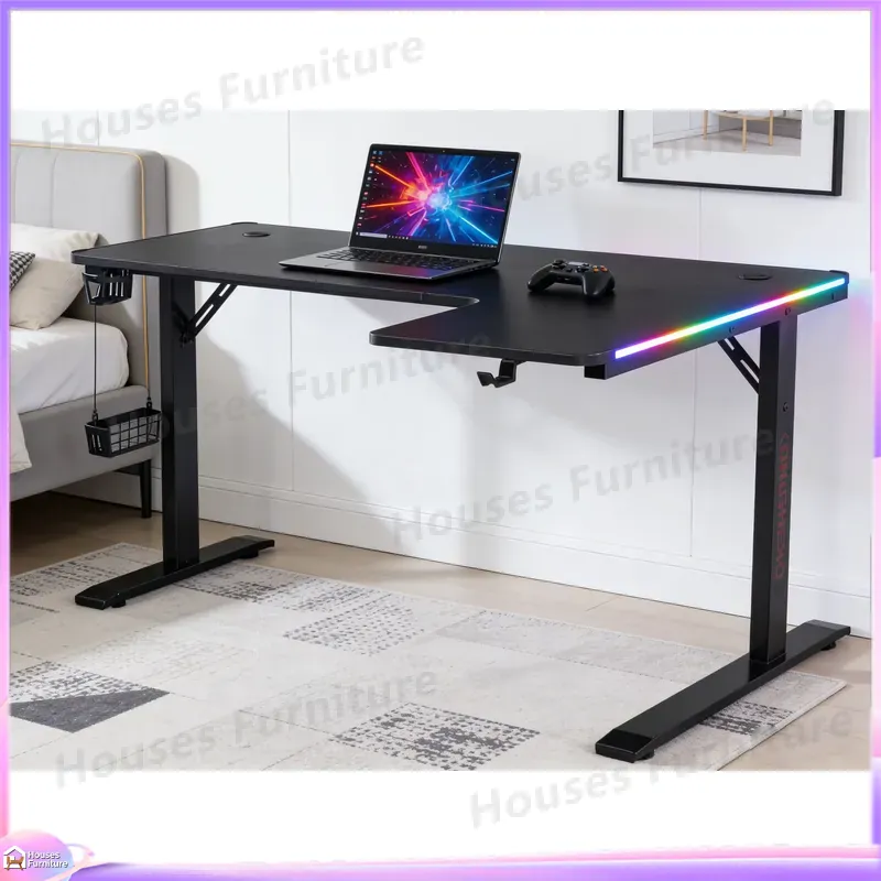 Large 160cm Gaming Desk with L - L Shaped Desk Setup 评论和价格
