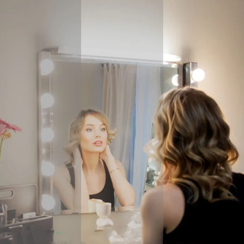 LED Mirror Makeup Mirror w/Lig - Desk Setup Lighting 评论和价格