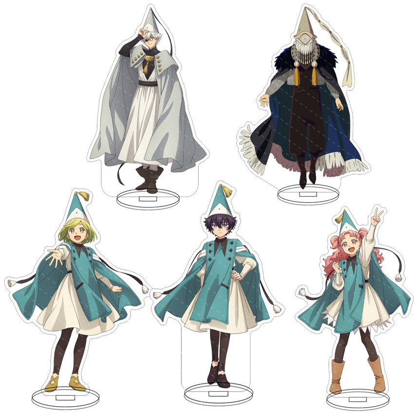 16CM Anime Acrylic Stand Witch - Desk Setup Decor 评论和价格